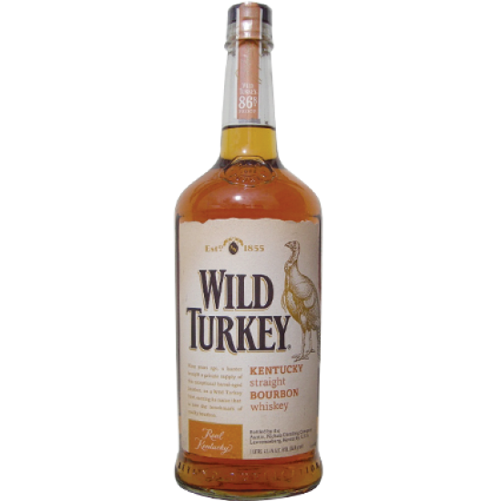 Wild Turkey 81 Proof 700ml Bourbon Whisky