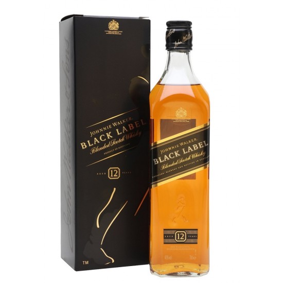 Johnnie Walker Black Label 12 Years Old 700ml Blended Whisky