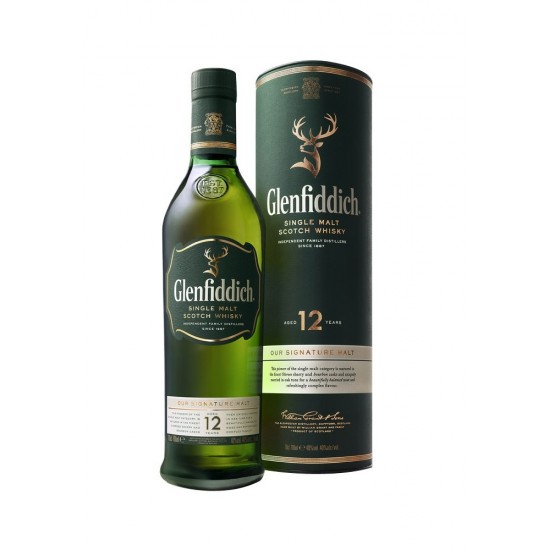 Glenfiddich 12 Years Old 700ml Single Malt Whisky