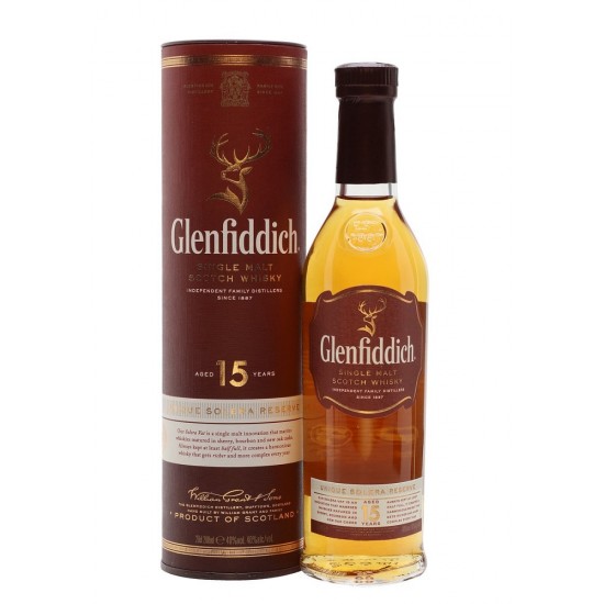 Glenfiddich 15 Year Old 700ml Single Malt Whisky