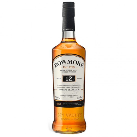 Bowmore 12 Year Old 700ml Single Malt Whisky