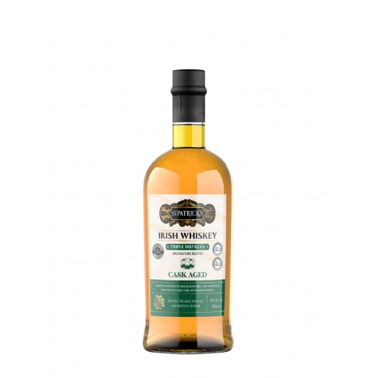 St Patrick's Cask Aged Irish Whiskey 700ml Single Malt Whisky