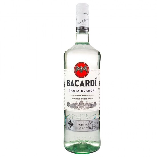 Bacardi Carta Blanca (White) 700ml White Rum