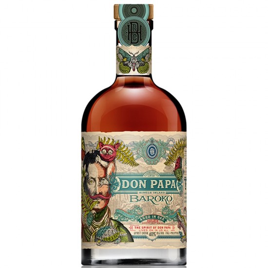 Don Papa Baroko 700ml Dark Rum