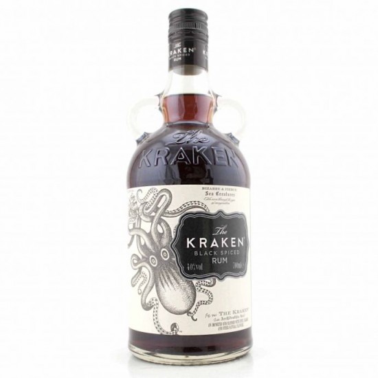 The Kraken Black Spiced Rum 700ml Spiced Rum
