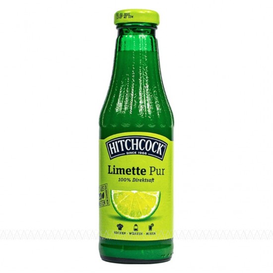 Hitchcock 100% Φυσικός Χυμός Lime 500ml Σιρόπι