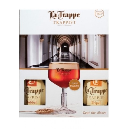 La Trappe 4 Φιάλες 330ml & Ποτήρι Πακέτα με Μπύρες