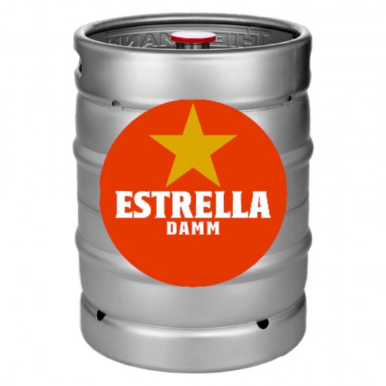 Estrella Damm Barcelona Βαρέλι 20LT Ξανθιά,4.5%