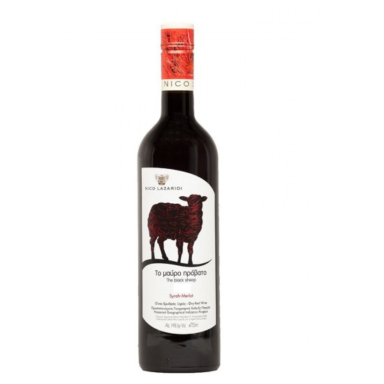 Λαζαρίδη Νίκο Μαύρο Πρόβατο Ερυθρός 750ml Ερυθρά Κρασιά