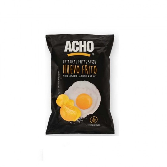 Acho Chips με Τηγανητό Αυγό 130gr Αρμυρά Σνακ - Πατατάκια