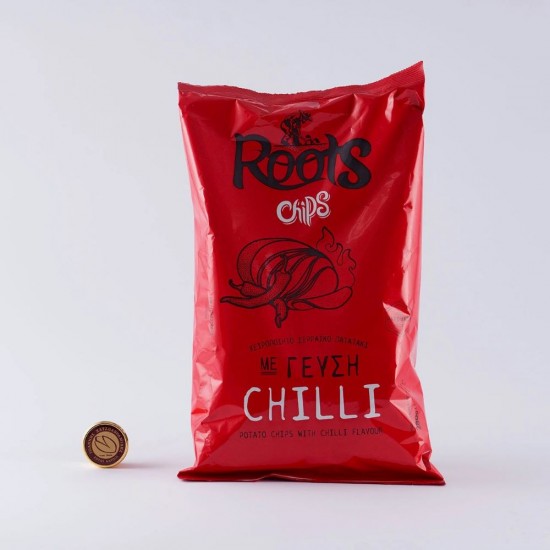 Roots Chips με Chilli 280gr Αρμυρά Σνακ - Πατατάκια