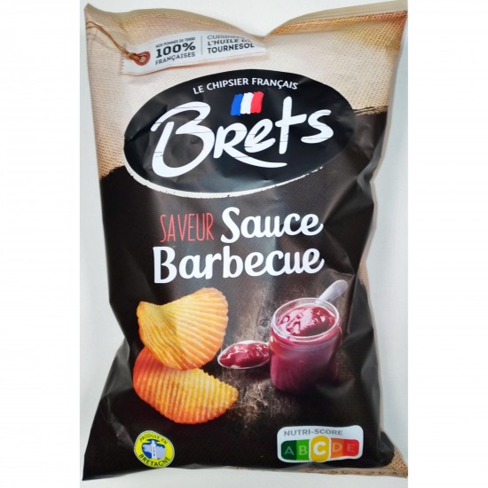 Brets πατατάκια saveur sauce barbecue 125gr Αρμυρά Σνακ - Πατατάκια