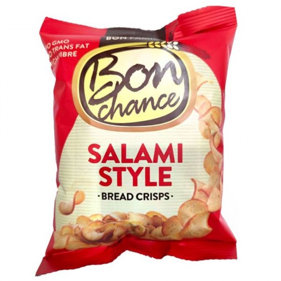 Bon Chance Bread Crisps Salami 120gr Αρμυρά Σνακ - Πατατάκια