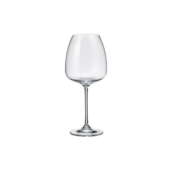 Κρυστάλλινο Ποτήρι Κρασιού Μπορντό Anser 610ml Ποτήρια για κρασί