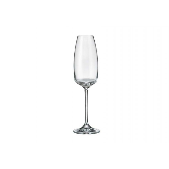 Κρυστάλλινο Ποτήρι Σαμπάνιας Anser 290ml Διάφορα ποτήρια