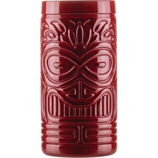 Γυάλινο Ποτήρι Tiki Fiji Κόκκινο 500ml Διάφορα ποτήρια