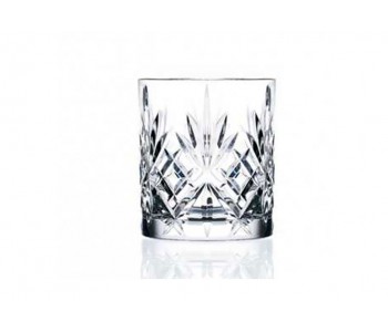 Σετ 6 Κρυστάλλινα Ποτήρια Whisky Melodia RCR 340ml