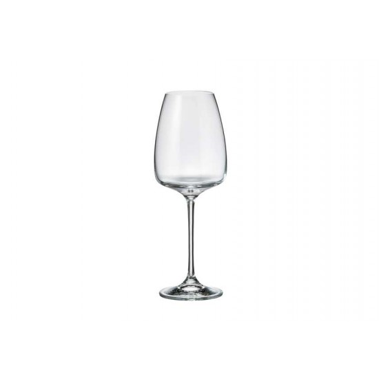 Σετ 6 Κρυστάλλινα Ποτήρια Λευκού Κρασιού Anser 440ml Ποτήρια για κρασί
